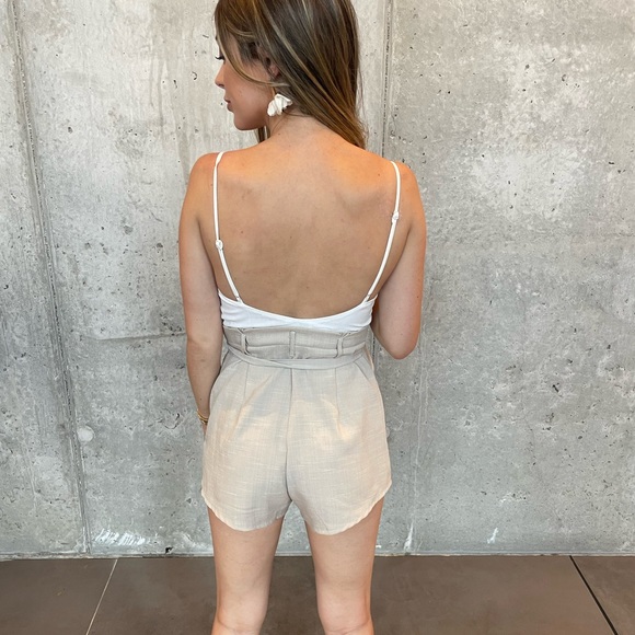 Nude romper - Picture 3 of 3